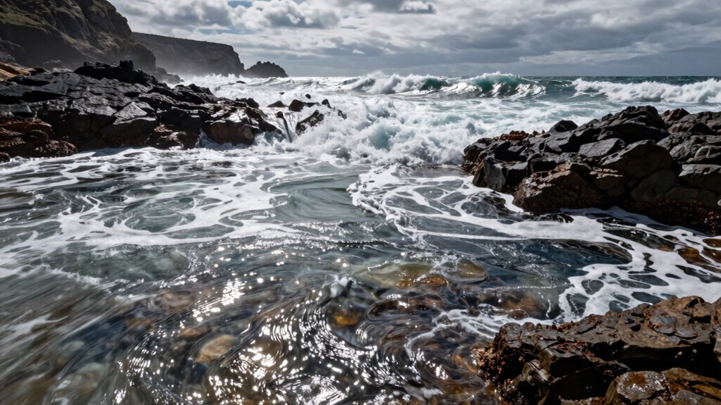 tides shape coastal landscapes