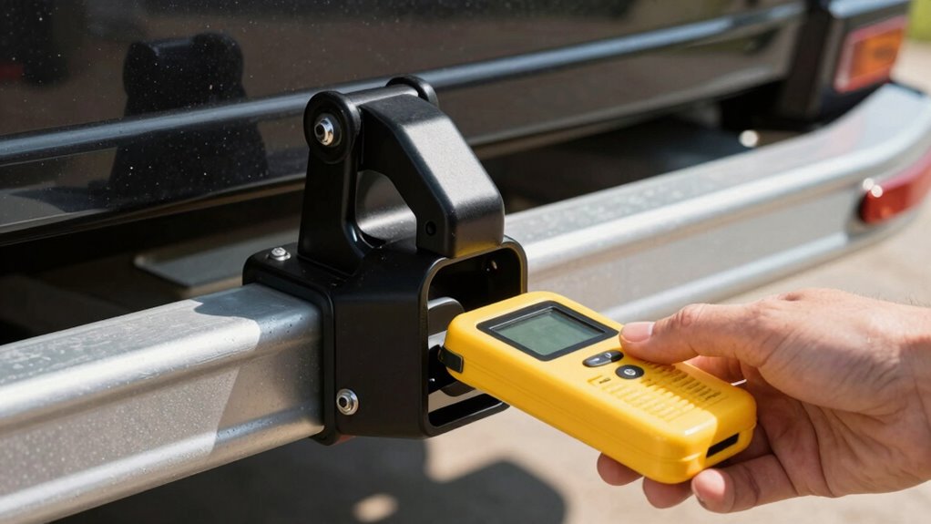 trailer load weight measurement