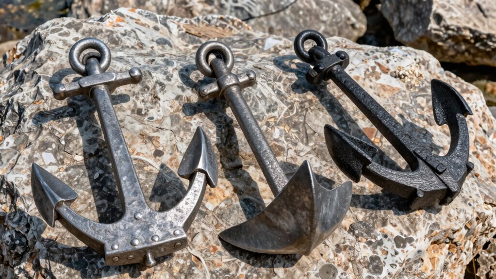 types of boat anchors