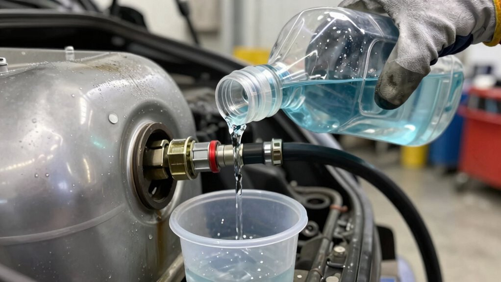 use additives and drain