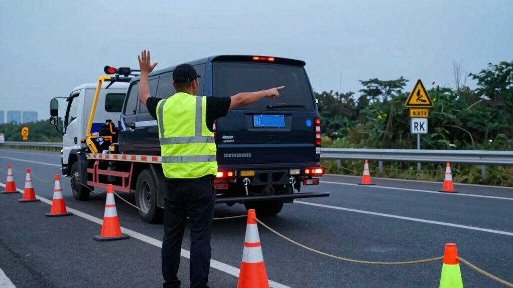 use clear hand signals