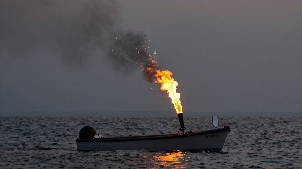 use correct visual distress signals