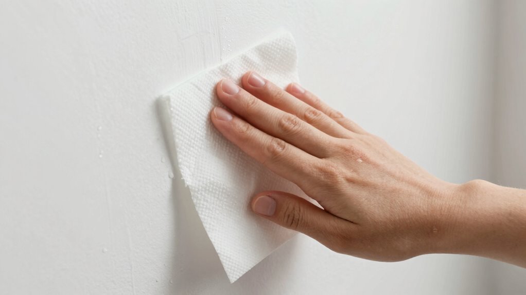 use flat steady pressure