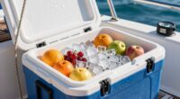 use insulated cooler properly