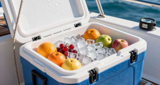 use insulated cooler properly