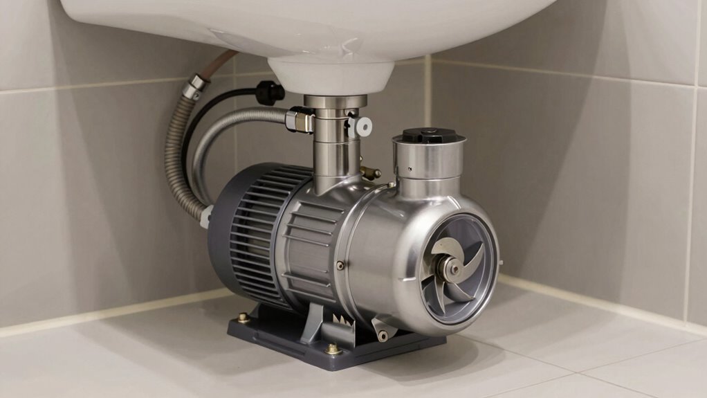 use macerator for tight spaces