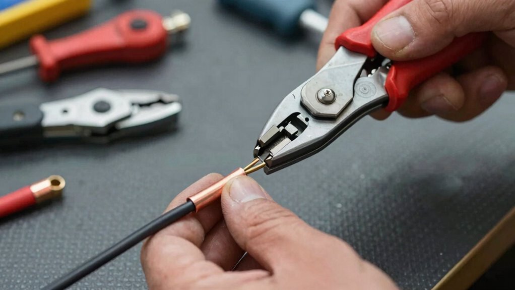 use proper crimping tools