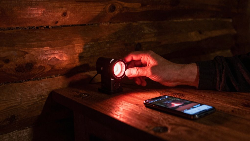 use red light devices