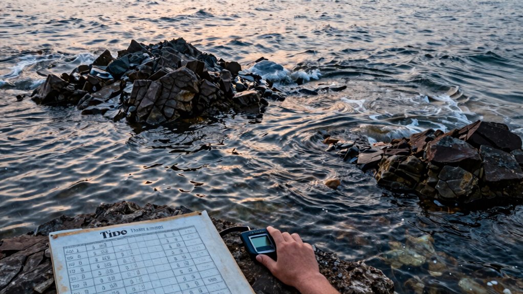 use tide charts cautiously