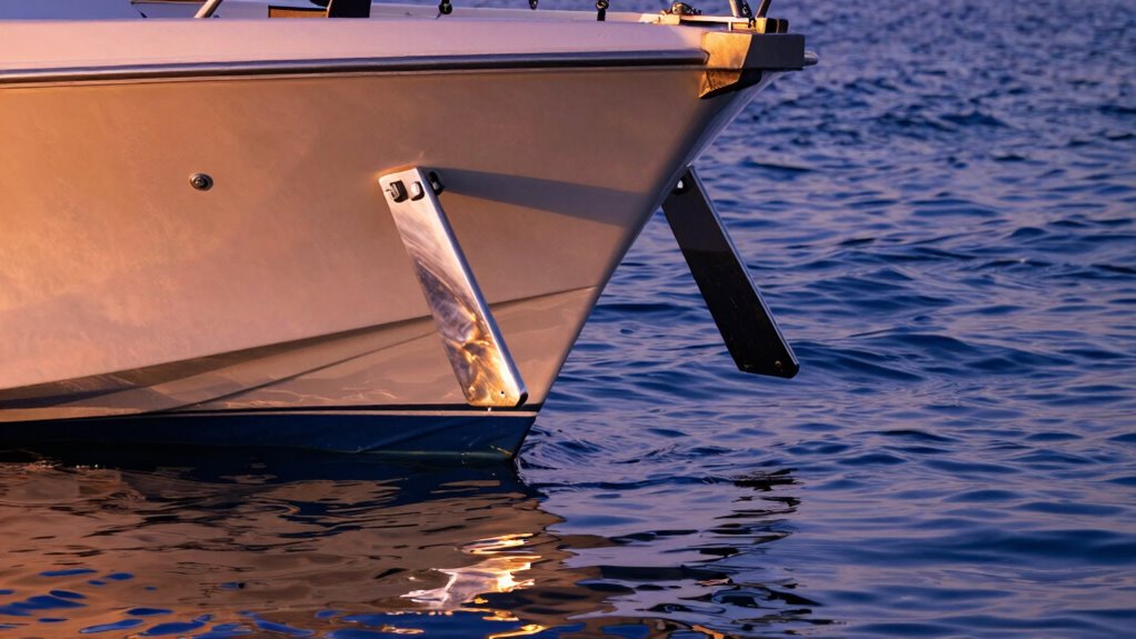 use trim tabs to stabilize