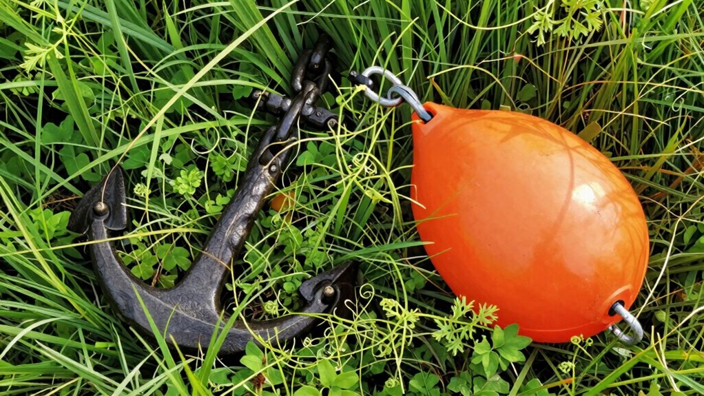 using chain and flotation