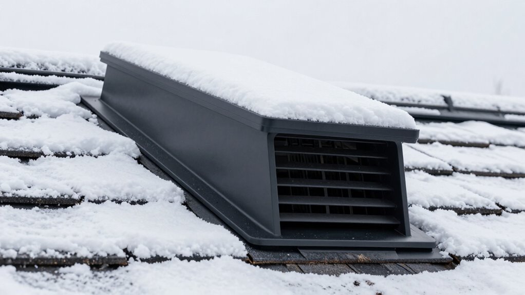 vent placement and insulation