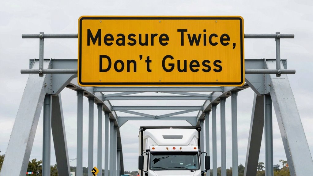 verify bridge clearance information