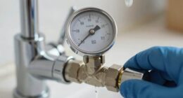 water pressure drops under load