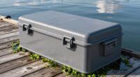 weatherproof dock box corrosion prevention