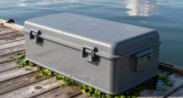 weatherproof dock box corrosion prevention