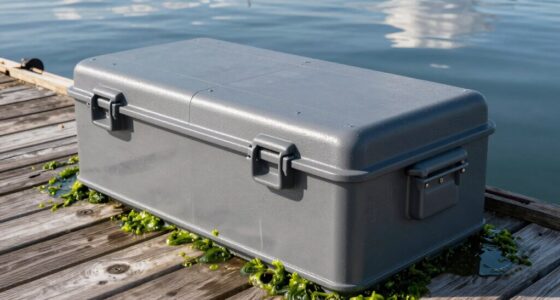 weatherproof dock box corrosion prevention