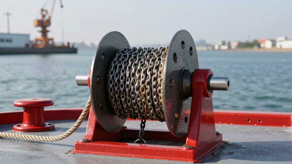 windlasses facilitate heavy load handling