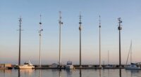 top boat antenna masts