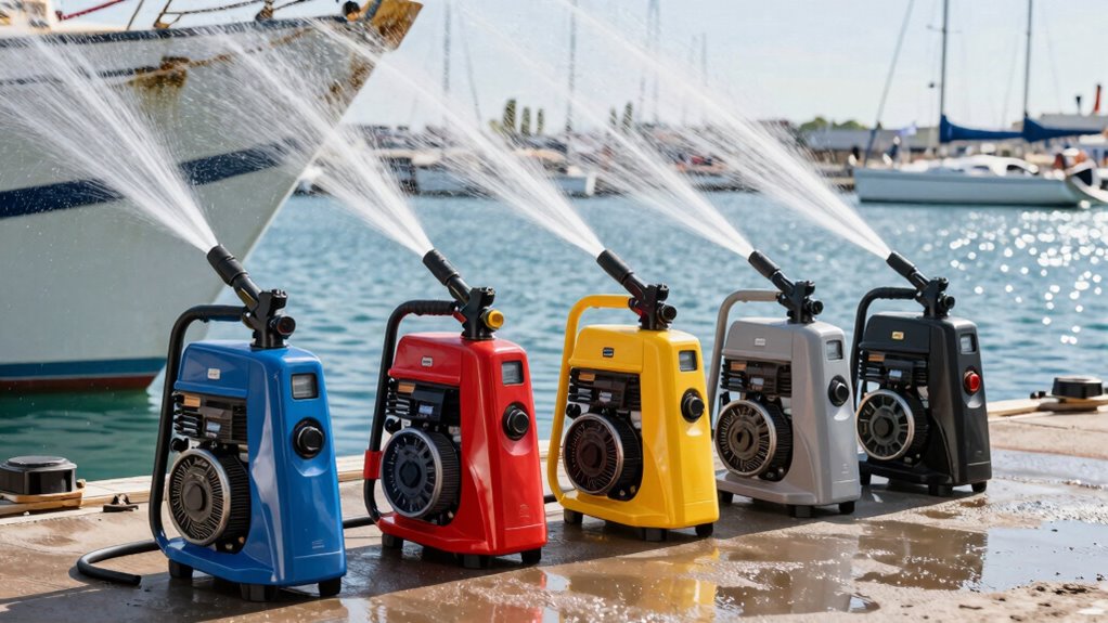 top boat cleaning pressure washers