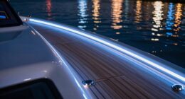 top boat deck lighting