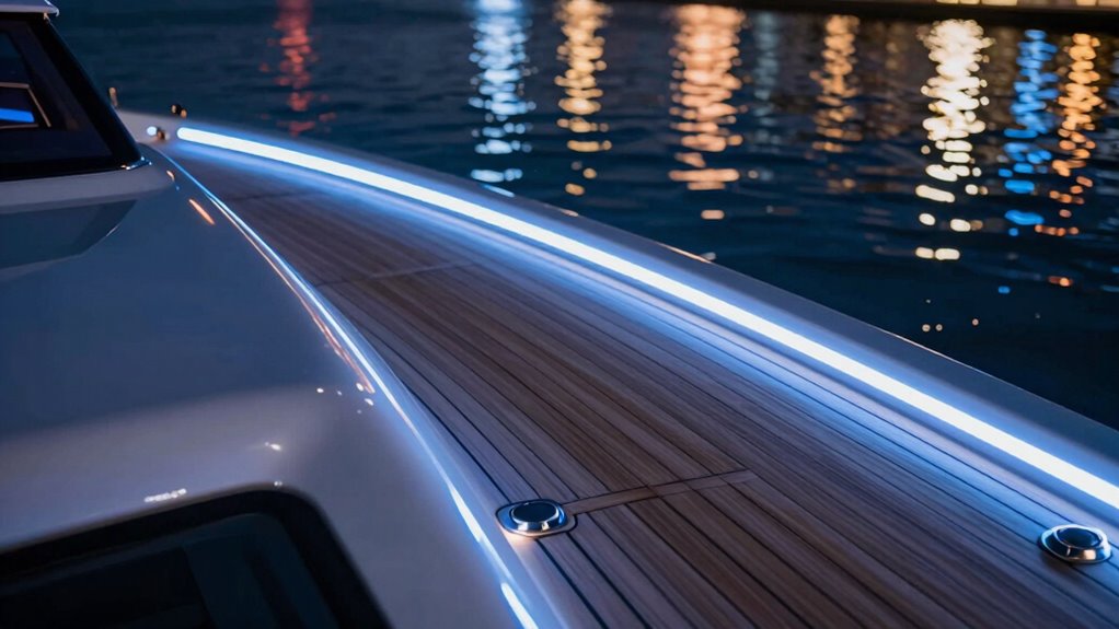 top boat deck lighting