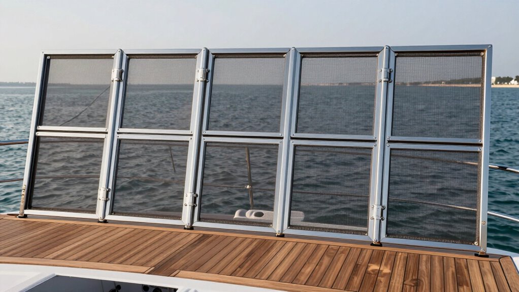 top boat hatch screen systems