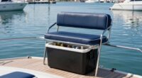 top boat leaning post coolers