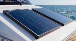 top boat solar panels