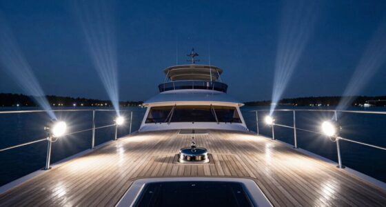 top boat spreader lights
