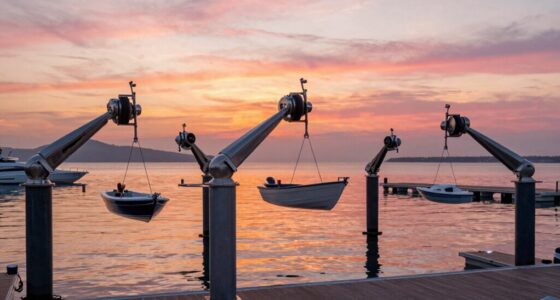 top dinghy davit systems