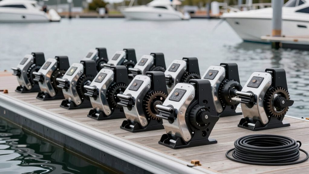 top electric boat lift winches