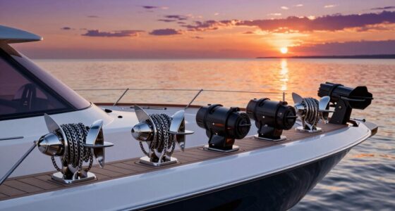 top electric boat windlasses