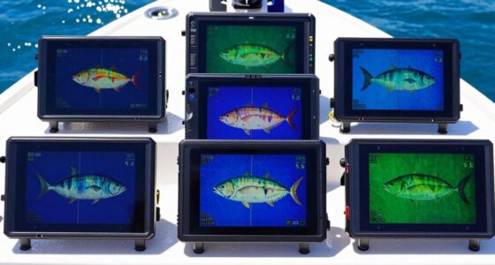 top fish finder screen readability