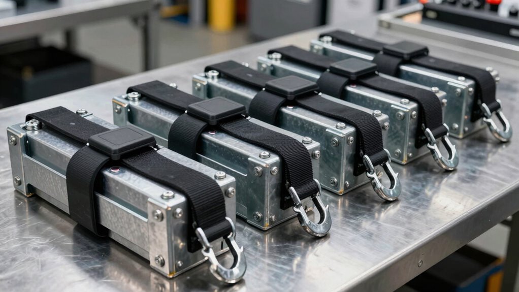 top heavy duty battery tie downs