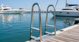top heavy duty boat ladders