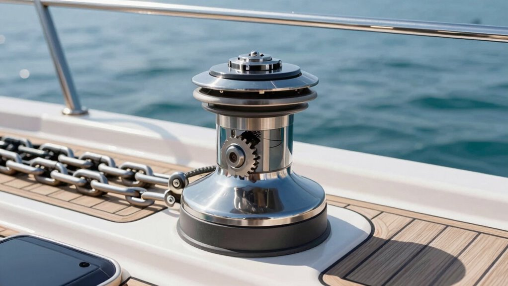 top horizontal anchor windlasses