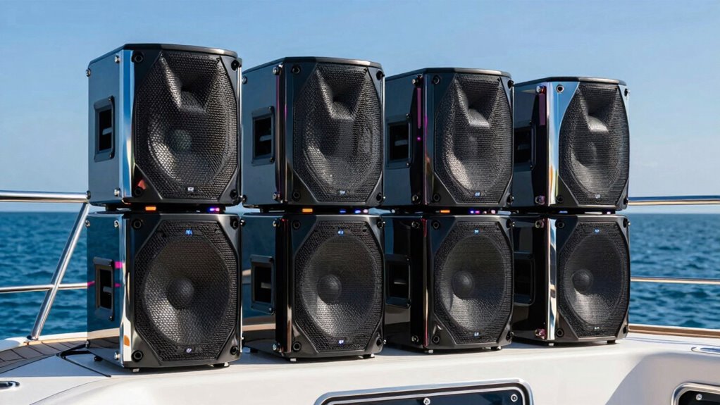 top marine tower speakers