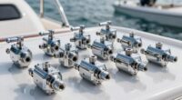 top outboard steering cylinders