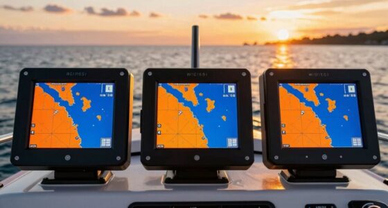 top small boat marine radars