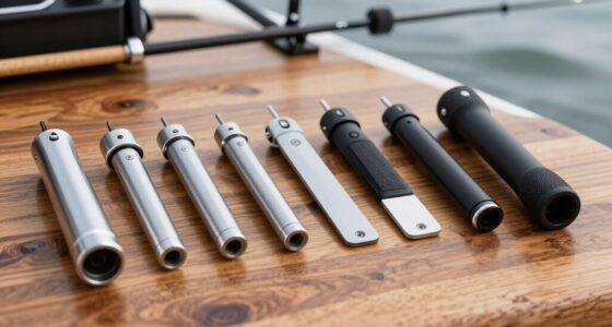 top transom fish finder transducers