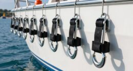 top transom tie downs