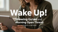Wake Up! Week 4 Viewing Guide And Morning Open Thread