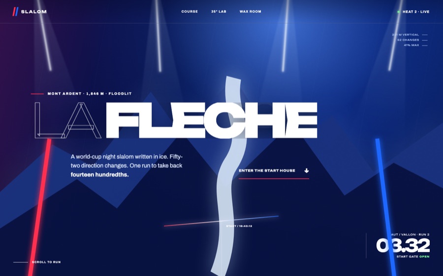 SLALOM — La Flèche Night Race (FABLE/175)